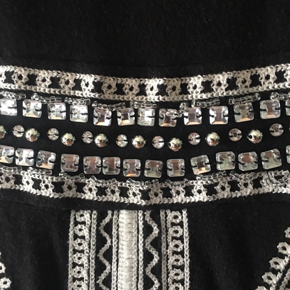 Inc       Black and white rhinestone dress   Size XL - Picture 8 of 11